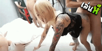 คลิปหลุดห้องเชือด น้องเมย์ปีศาจแมว Catdevilswing & Diamond1168 & Ctiffy2122 นัดปาร์ตี้เซ็กส์หมู่ หญิง3ชาย8 รุมเย็ดน้องเมย์และแก๊งเพื่อน เอากันอย่างนัว แอ่นหีให้หนุ่มๆซอยยิกๆเสียงดังตับๆ เย็ดกันยับโคตรเด็ด เสียงครางดังลั่นห้องเชือด