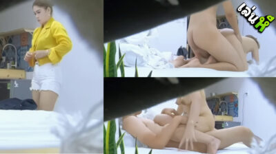 คลิปหลุด ห้องเชือดเด็ดๆ แอบถ่ายเย็ดกับสาวคาห้องเชือด น้องโม๊คควยโคตรเสียวเลยก่อนถอดเสื้อผ้าจับเย็ดสดคาเตียงโคตรเด็ด เย็ดเสร็จใส่ชุดไปทำงานต่อฟินๆเลย