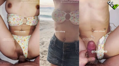 คลิปหลุด yourskin33 ล่าสุดมาใหม่จับสาวเจาะสะดือน่าเย็ดมาเที่ยวที่ทะเลก่อน ก่อนพาไปเย็ดต่อที่ห้องเสียงไทยชัดแม่งหุ่นอย่างดีหุ่นแจ่มน่าเย็ดชิบหาย