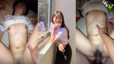 คลิปหลุด นักศึกษาตัวเล็ก โดนแฟนจับซอยเย็ดซะเสียวไปหมดหุ่นแม่งอย่างดีเลย น่าจะจับอุ้มแล้วตอกหีน่าจะฟินเลยเห็นหน้าตาแบบนี้แล้วอยากเย็ดชิบหายเลย