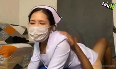 คลิปหลุดพยาบาล น้อง Natty_Horny โดนเย็ดคาชุดพยาบาลน้องแนตตี้ เงี่ยนหีตอนเข้าเวร xxx ขย่มควยเอวเด้งรับ เสียงเย็ดดังตับๆ โคตรน่าโดนเลย หีสวยจัด